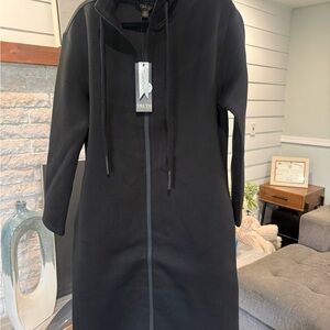 Truth Black Hooded Zip Jacket